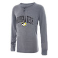 #18A Michigan  Tech Long Sleeve Tee From Concepts Sport