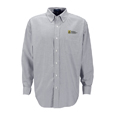 #18H Long Sleeve Button UP Shirt With The University Brand Logo From Vantage