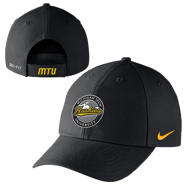 #20Ee Nike Dri-Fit Cap With Michigan Tech Huskies Logo (SKU 115502662000008)