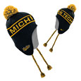 #20Ff Michigan Tech Huskies Ear Flap Knit Hat With Pom From Nike