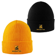 #20I Knit Cuff Hat With Michigan Tech Brand From Logofit