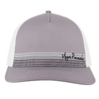 #21PP UPPER PENINSULA OXFORD AND WHITE TRUCKER CAP
