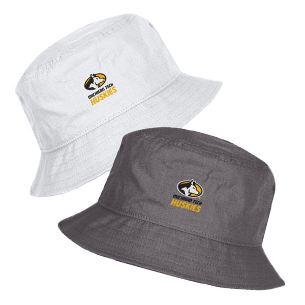 #21I Bucket Hat With Embroidered Michigan Tech Logo From Champion (SKU 116754192000008)