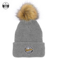 #21Xx Michigan Tech Huskies Cuffed Knit Hat With Pom From Logofit