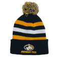 #22Jj Michigan Tech Embroidered Youth Hat With Pom From Logfit