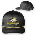 #22Nn Bardown Hat With Embroidered Michigan Tech Huskies Logo
