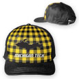 #22P Plaid Michigan Tech Hat With U.P. From Bardown