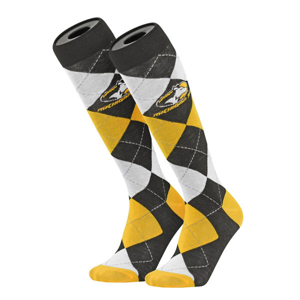 #23Aa Michigan Tech Argyle Socks (SKU 116640792000008)