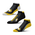 #23Gg Michigan Tech 3-Pack Ankle Socks From For Bare Feet