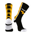 #23Z Plaid Michigan Tech Socks