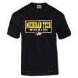 #24N Nike Youth Player Short With Michigan Tech Logo