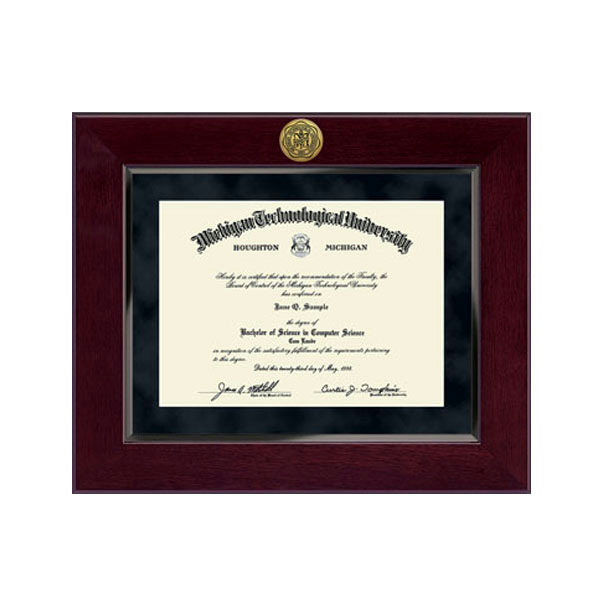 #14 Millenium Edition Gold Engraved Diploma Frame (SKU 114449542000005)