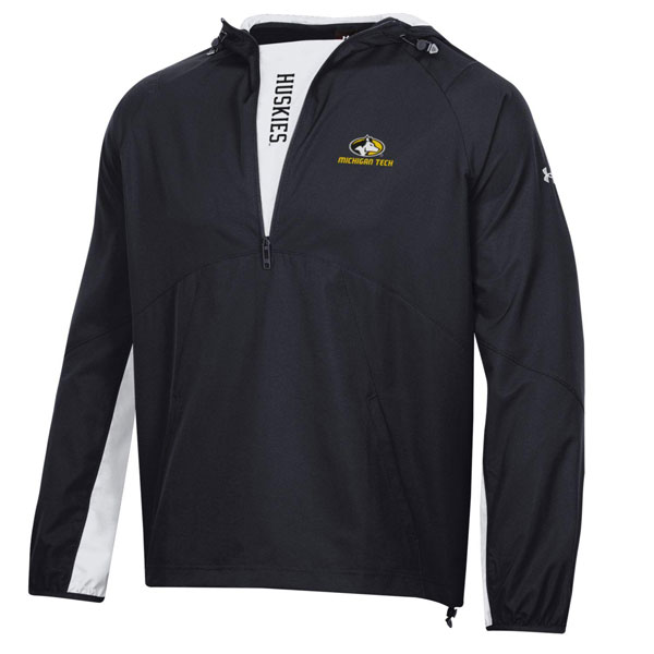 26I 1 4 Zip Jacket With Husky Logo From Gear For Sports Michigan Tech University Images