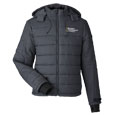 #26Pp Embroidered Michigan Tech Puff Jacket From Spyder