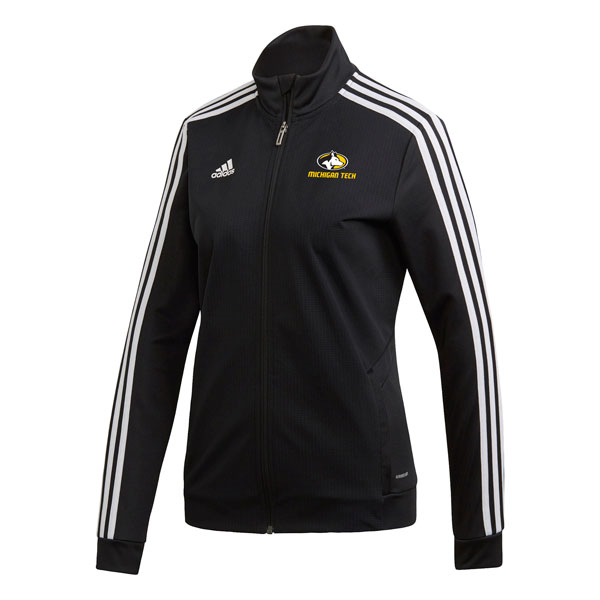 #27G Women's Adidas Training Jacket With Embroidered Michigan Tech Logo ...