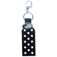 #39Ss Michigan Tech Black Charm Keytag