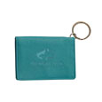 #39L Teal Michigan Tech Snap Id Holder Keychain From Jardine