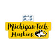 #39Pp Michigan Tech Huskies Sticker From Blue 84