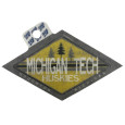 #39W Michigan Tech Huskies Houghton Michigan Sticker From Blue 84