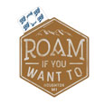 #39Ww Roam If You Want To Houghton Mi Sticker From Blue 84