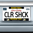 #40Aa Basketball License Plate Frame From Cdi