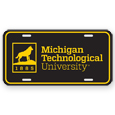 #40Dd Michigan Technological University Brand License Plate
