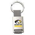 #40P Michigan Tech Huskies Keytag With Grey Strap