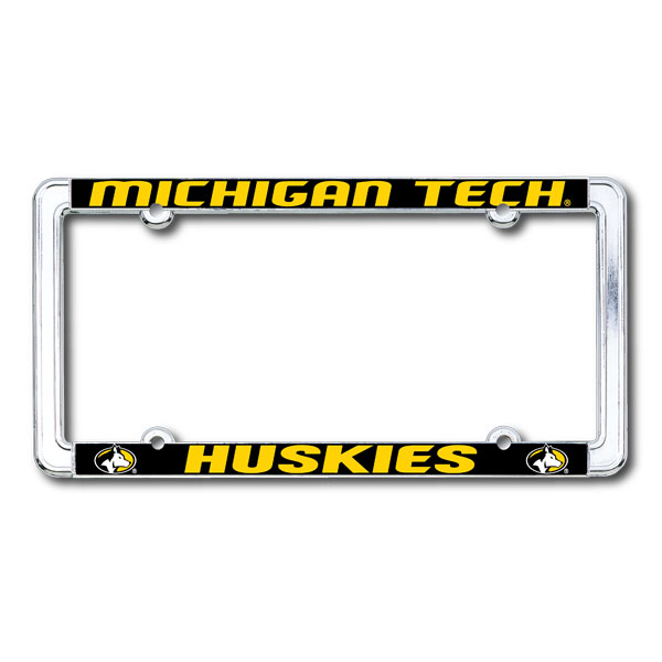#41F Michigan Tech Huskies License Plate Frame (SKU 117040412000007)