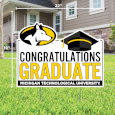 #41G Michigan Tech Congratulations Graduate Yard Sign From Cdi (Special Order)