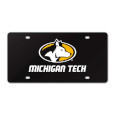 #41Ii Michigan Tech Acrylic License Plate From Jardine