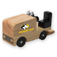#41Mm Ice Resurfacer Wooden Toy