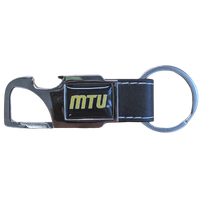 #42C Michigan Tech Black Snap Keytag