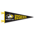 #42Q Michigan Tech Huskies 12" X 30" Pennant