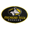 #42A Michigan Tech Huskies Logo Patch From Neil