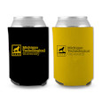#43Q MICHIGAN TECHNOLOGICAL UNIVERSITY 2 PACK CAN HOLDER FROM MCM BRANDS. Keep your drinks cold and your school spirit strong wi