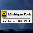 #43Z Michigan Tech Alumni Exterior Decal