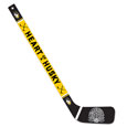 #44C Wall Decor Mini Hockey Stick With Michigan Tech Heart Of A Husky Print