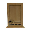 #44Gg Michigan Tech Huskies Vertical Wooden Picture Frame  6X4
