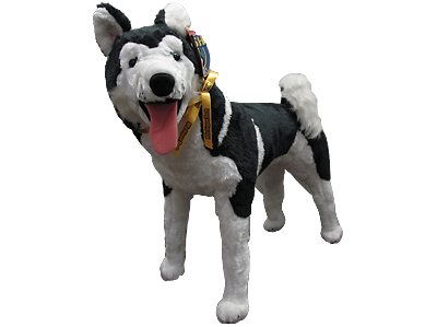 melissa and doug plush husky