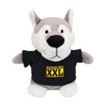 #45F Bean Bag Buddies Husky With Michigan Tech Tee
