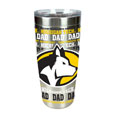 #50B Travel Tumbler With Michigan Tech Dad Print