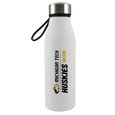#50Q White Michigan Tech Glass Water Bottle
