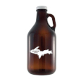 #50Y Michigan Tech 64Oz Growler From Nordic